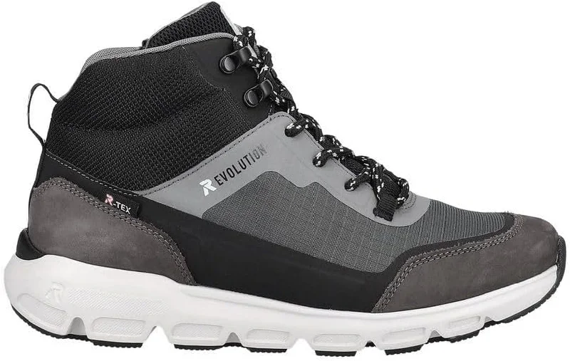 Rieker 40460-45 Yeti Women's R-Evolution Walking Boot in Grey