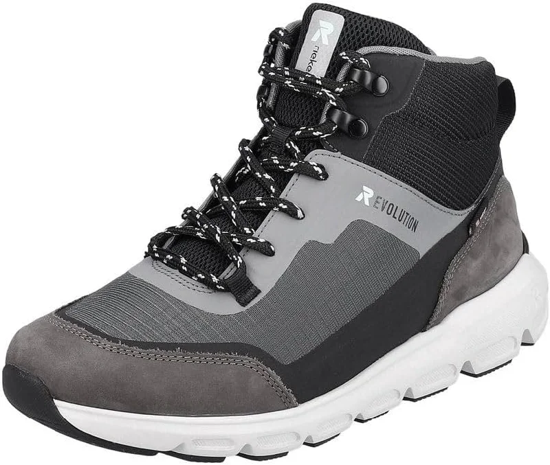 Rieker 40460-45 Yeti Women's R-Evolution Walking Boot in Grey