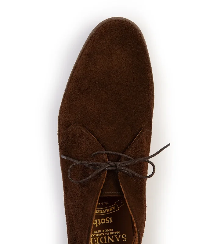 Sanders Hi-Top Suede Chukka Boot: Polo Snuff