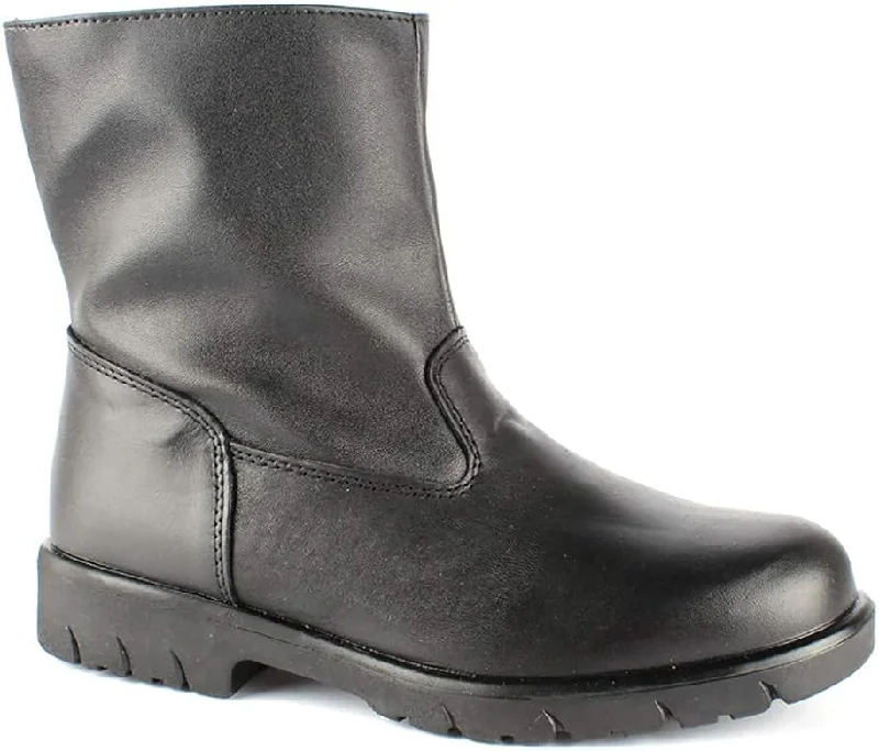 Track WIDE - Warm.Tex - Waterproof Leather - Black