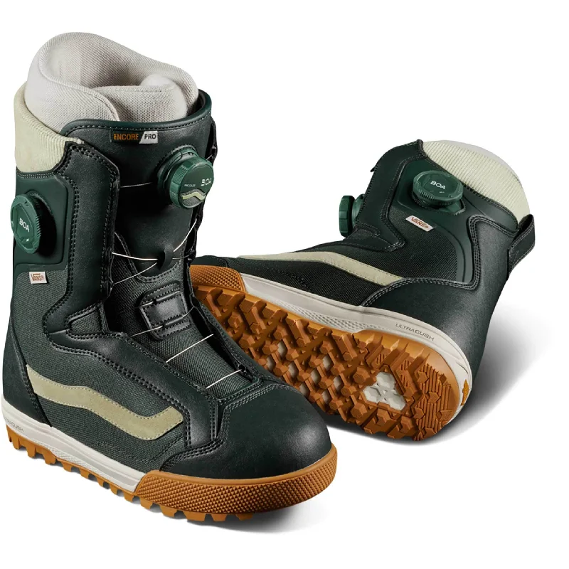 Vans Womens Encore Pro Snowboard Boot Dark Green 2024