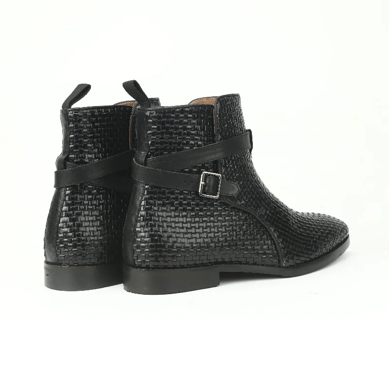 Vega Single Strap Black Boot