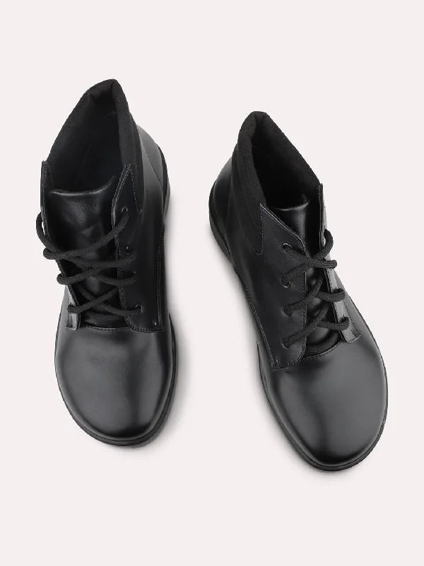 Women Black Regular Boots