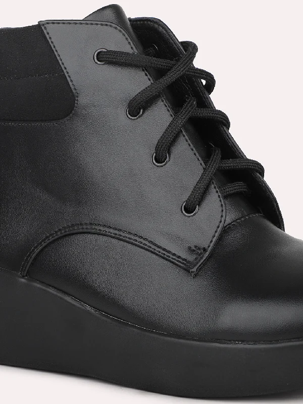 Women Black Regular Boots