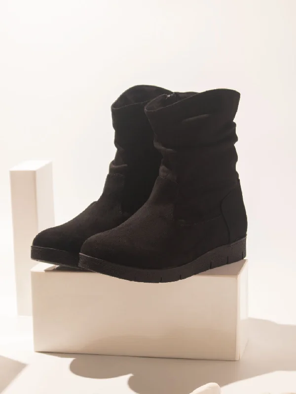 Women Black Regular Boots