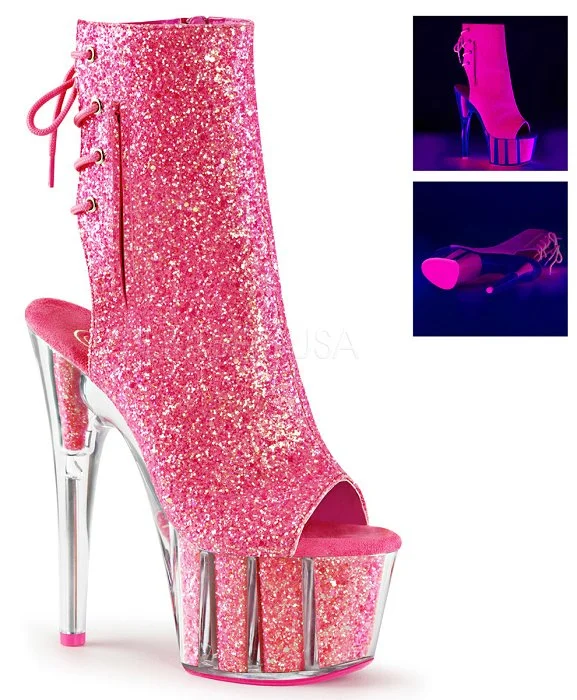 Neon Pink Glitter / 5