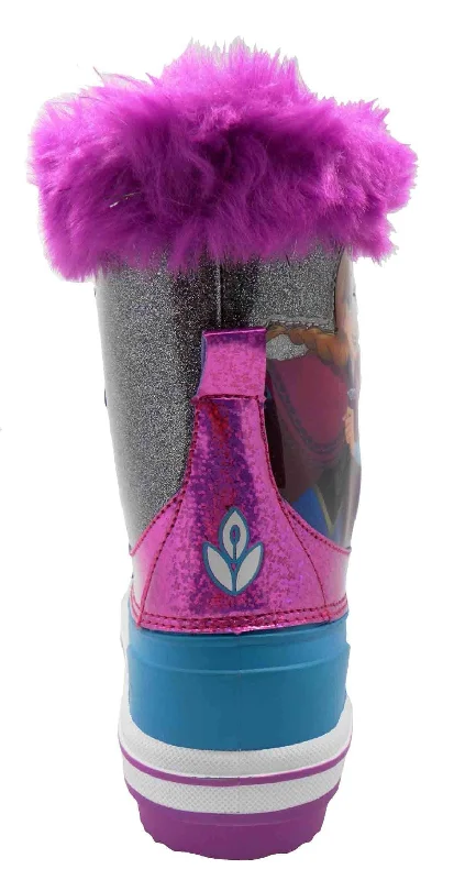 Kids Shoes Disney Frozen Youth Girls Winter Boots