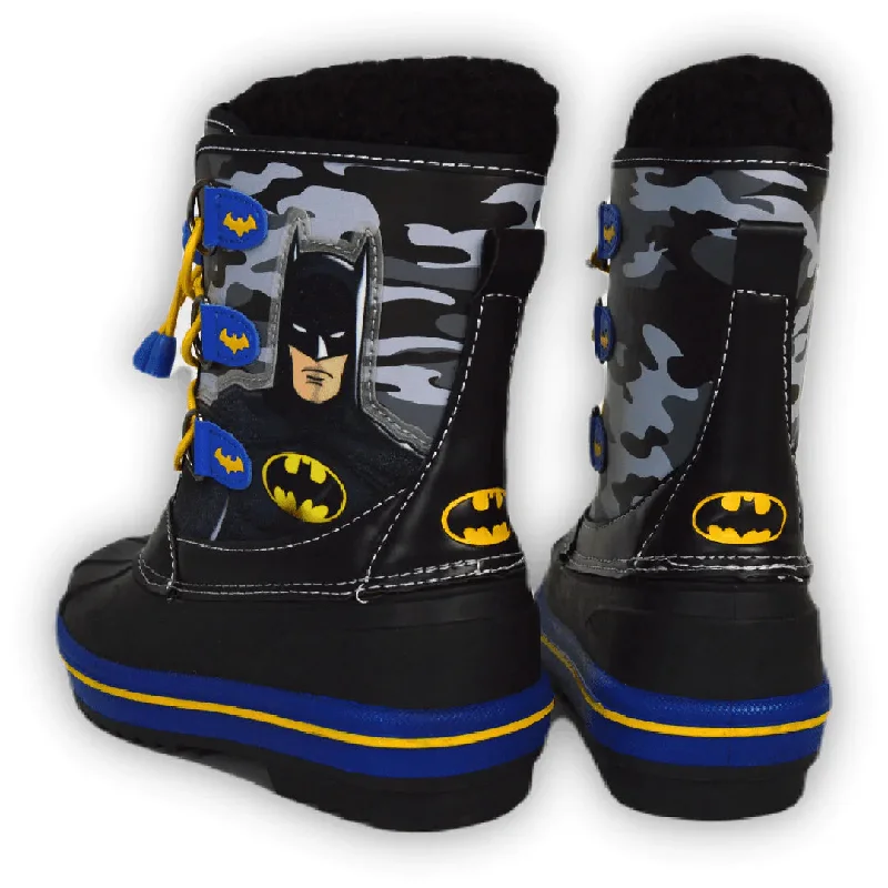 Kids Shoes Batman Youth Boys Winter Boots