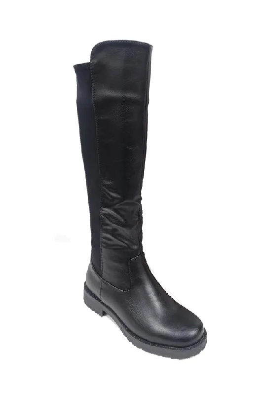 Aim High Chunky Boot - Black