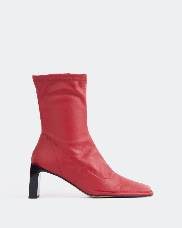 Martilo Red Leather Stretch