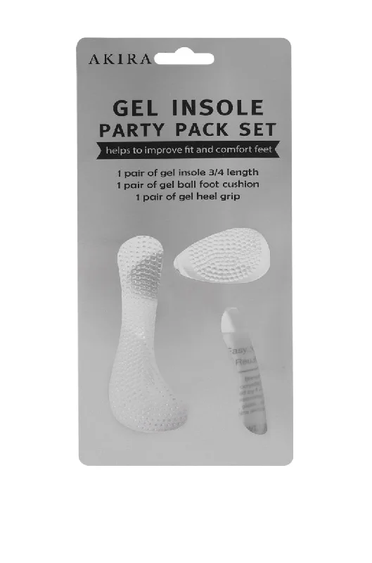 PARTY ON GEL INSOLE SET