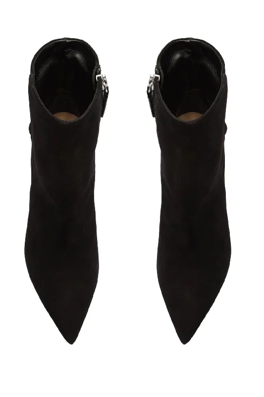 SCHUTZ | Elisha Bootie - Black/Chain