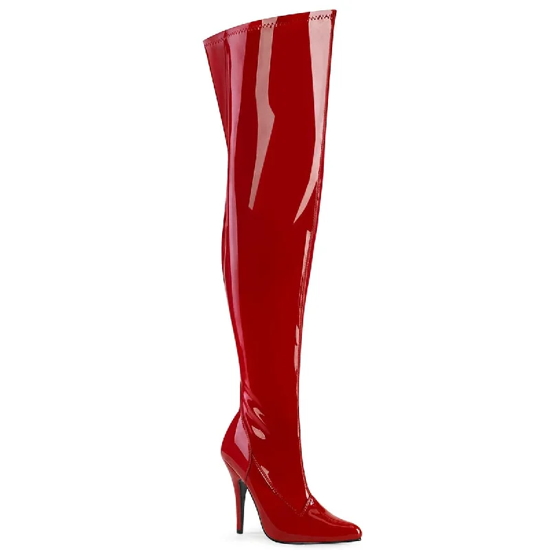 SEDUCE-3000WC Red Stretch Patent