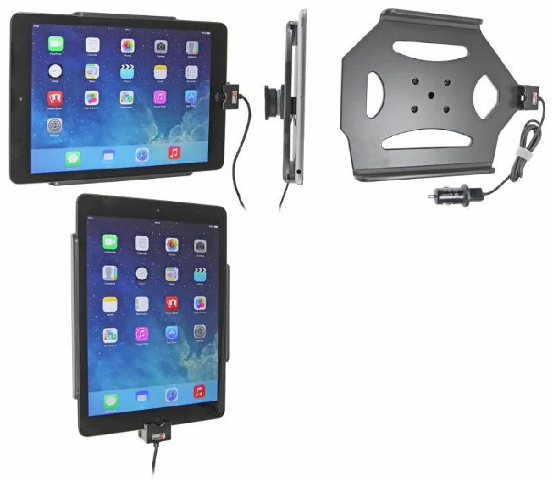 iPad Charging Holder with USB Cigarette Lighter Plug