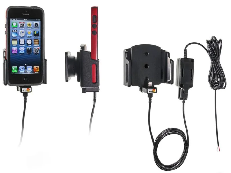 Adjustable iPhone Charging Holder for Hard-Wired Installation