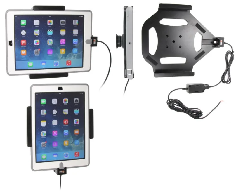 iPad Charging Holder for Hard-Wired Installation and Otterbox Defender