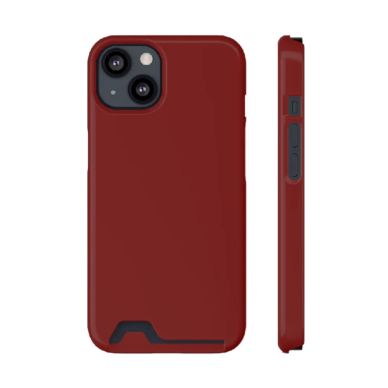 Barn Red iPhone Case (Card)