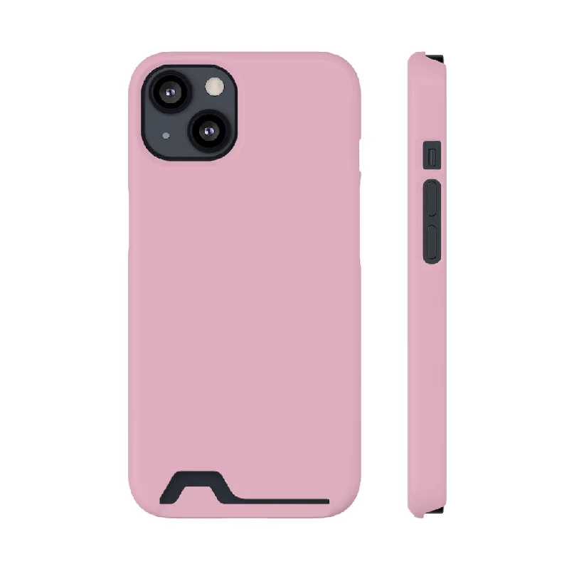 Cameo Pink iPhone Case (Card)