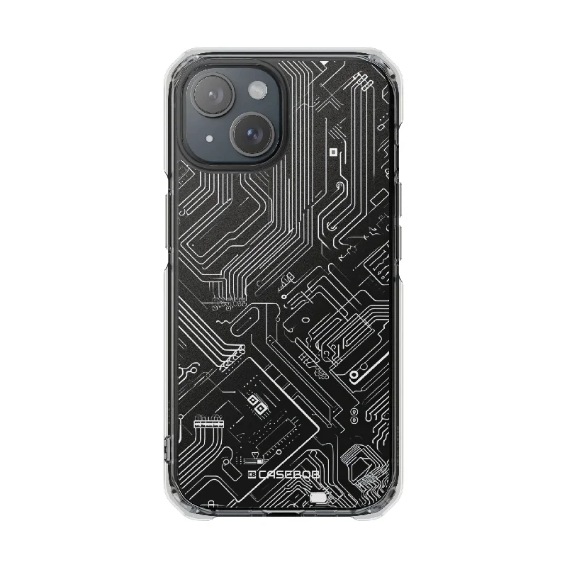 Cyber Circuitry Art - Phone Case for iPhone