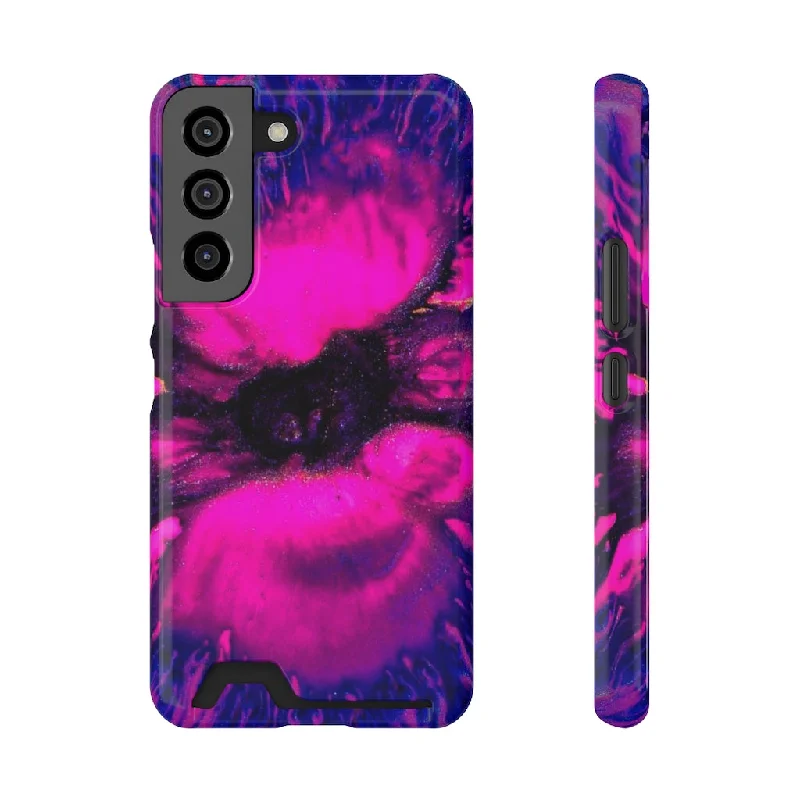 Deep Pink Ink Art Android Case (Card)