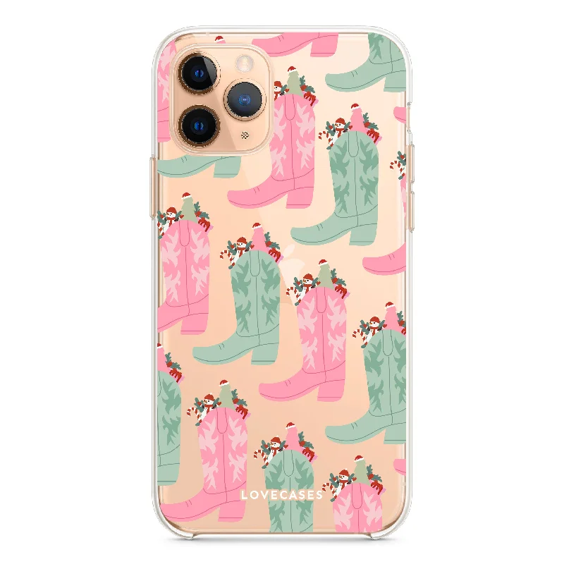 Festive Cowboy Boots Phone Case