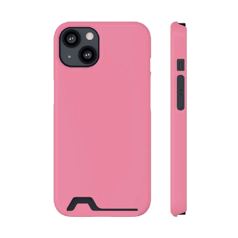 Flamingo Pink iPhone Case (Card)