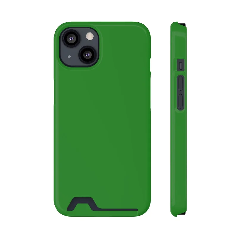 Forest Green iPhone Case (Card)