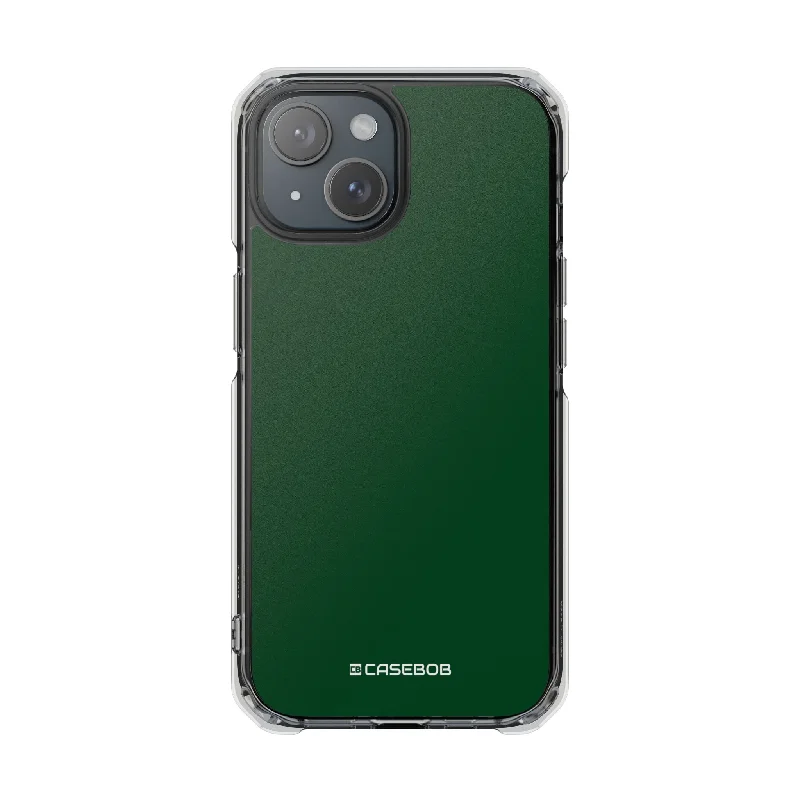 Forest Green - Clear Impact Case for iPhone