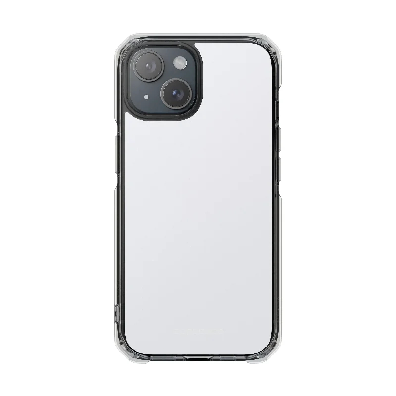 Ghost White - Clear Impact Case for iPhone