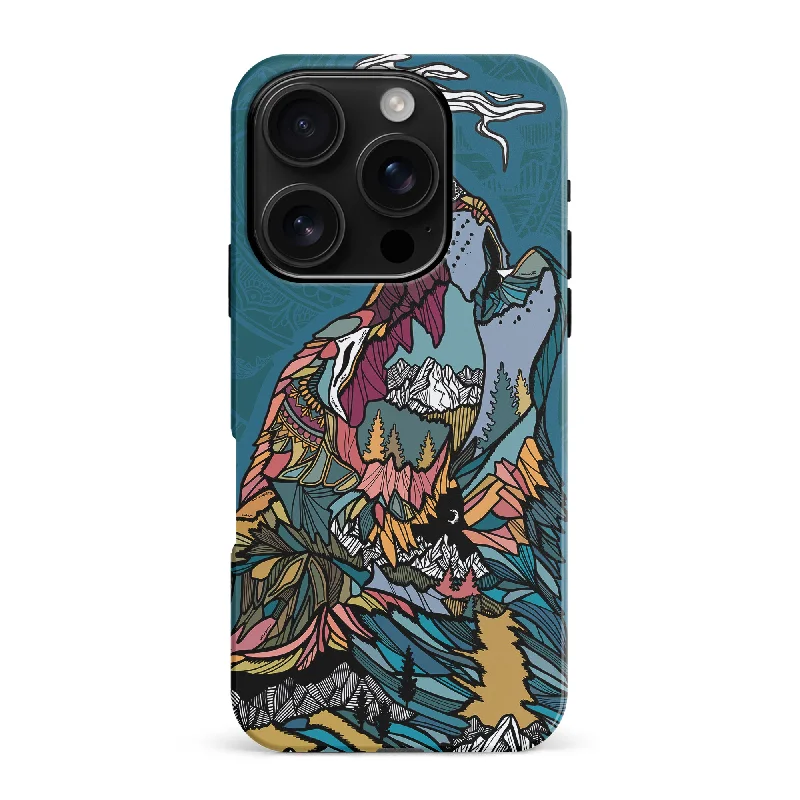 Kate Zessel - Coastal Wolf Phone Case