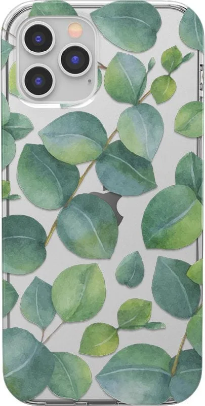 Leaf Me Alone | Green Floral Print Case