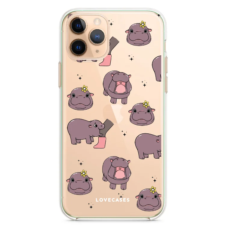 Moo Deng The Hippo Phone Case