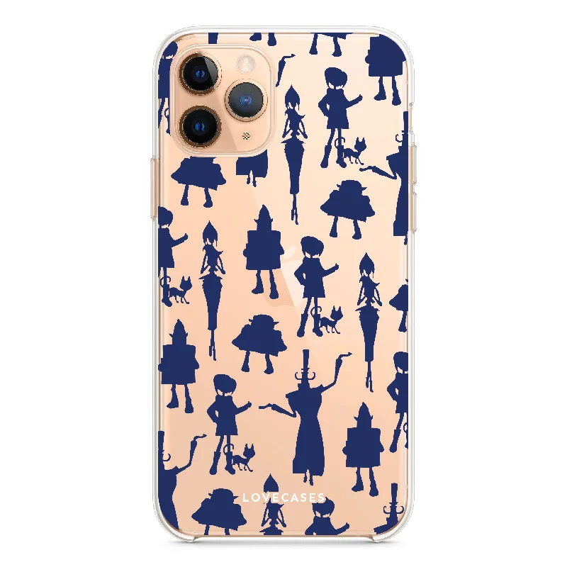 Navy Shadow Whisper Phone Case