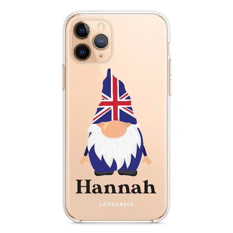 Personalised Union Jack Gonk Phone Case