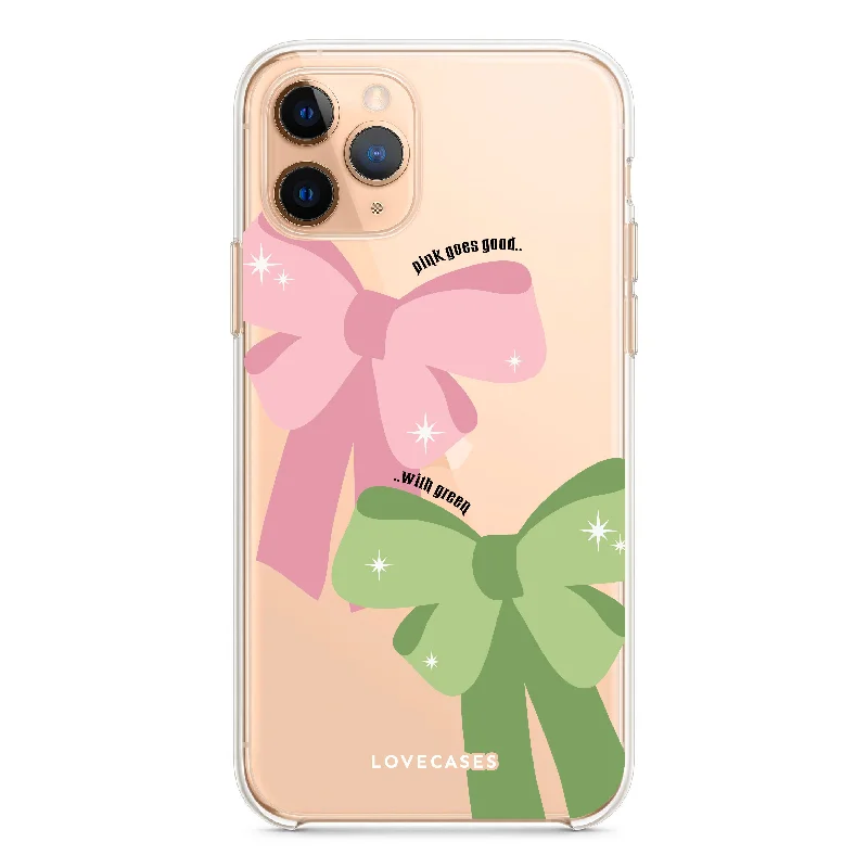 Pink Goes Good With Green Phone Case