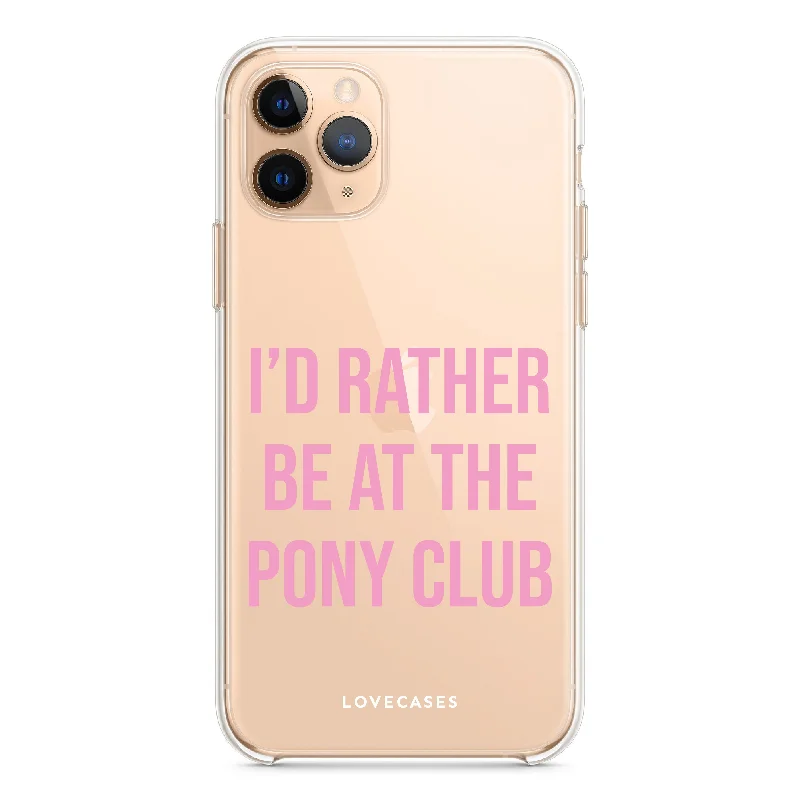 Pink Pony Club Pattern Phone Case