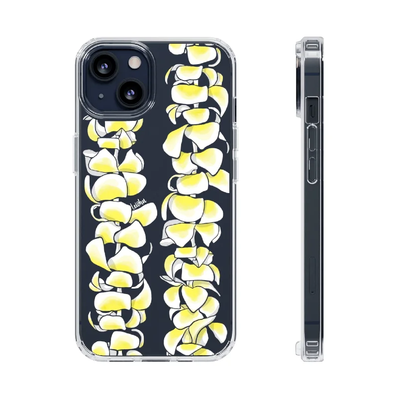 Plumeria Lei - Clear Case