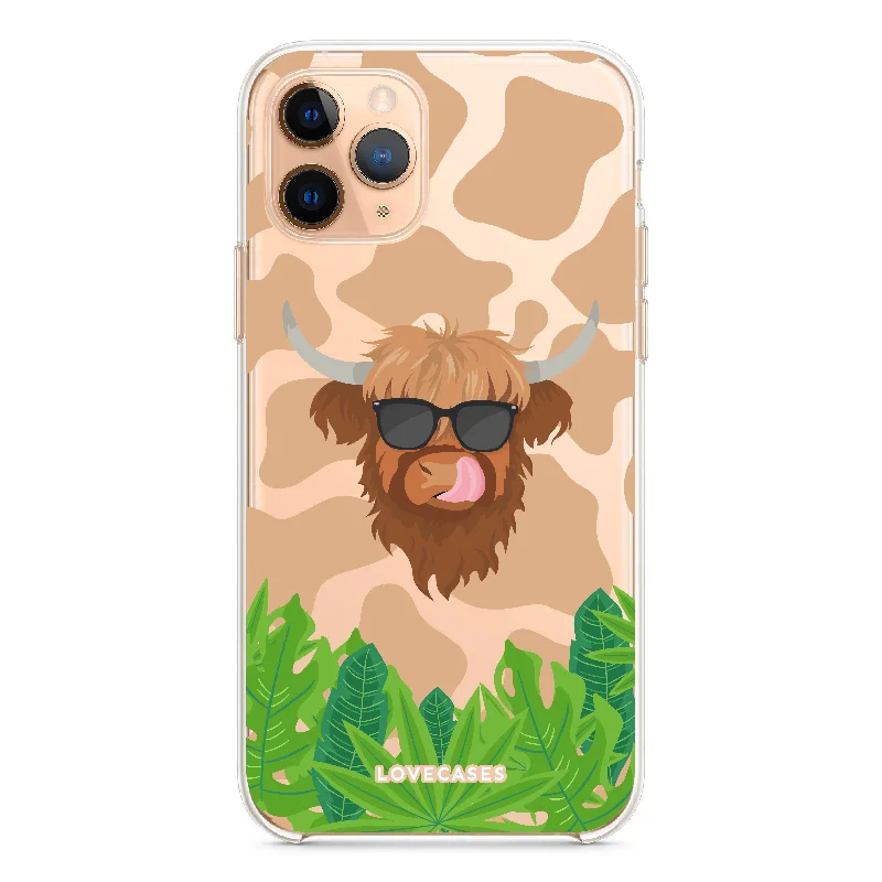 Summer Highland Cow Phone Case