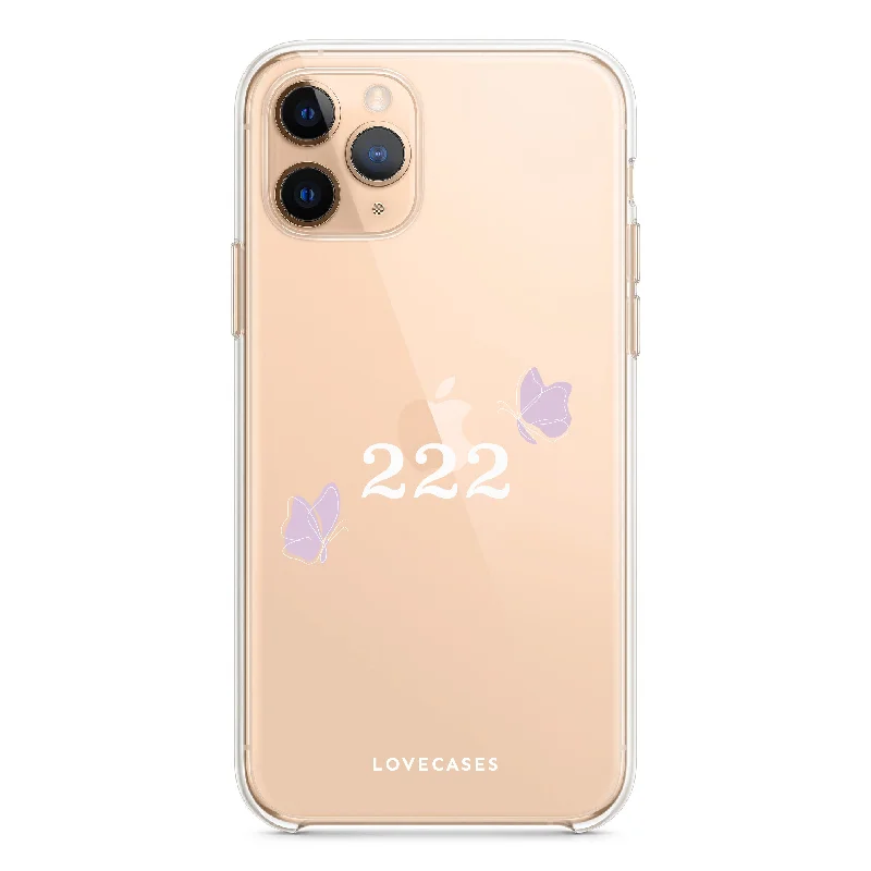 White 222 Phone Case