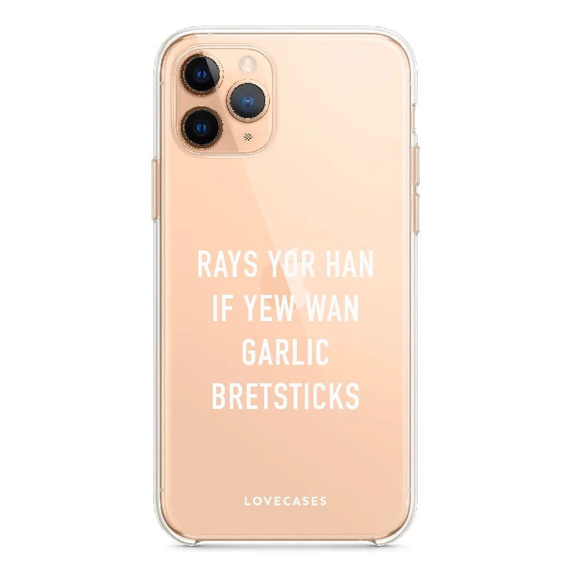 White Garlic Bretsticks Phone Case