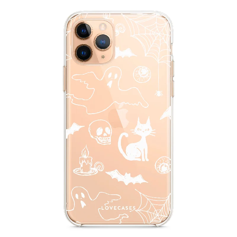 White Halloween Party Phone Case