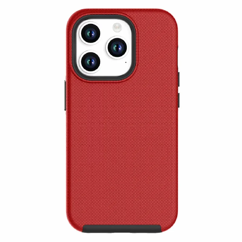 Blu Element - Armour Rugged Case Red iPhone 15 Pro Max