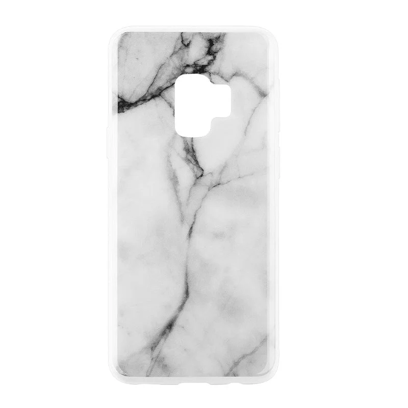 Blu Element - Mist Fashion Case White Marble for Galaxy S9