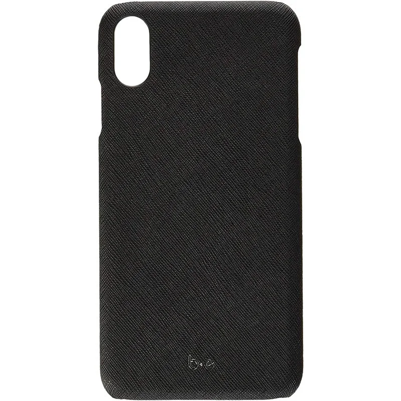 Blu Element - Saffiano Case Black for iPhone XS/X