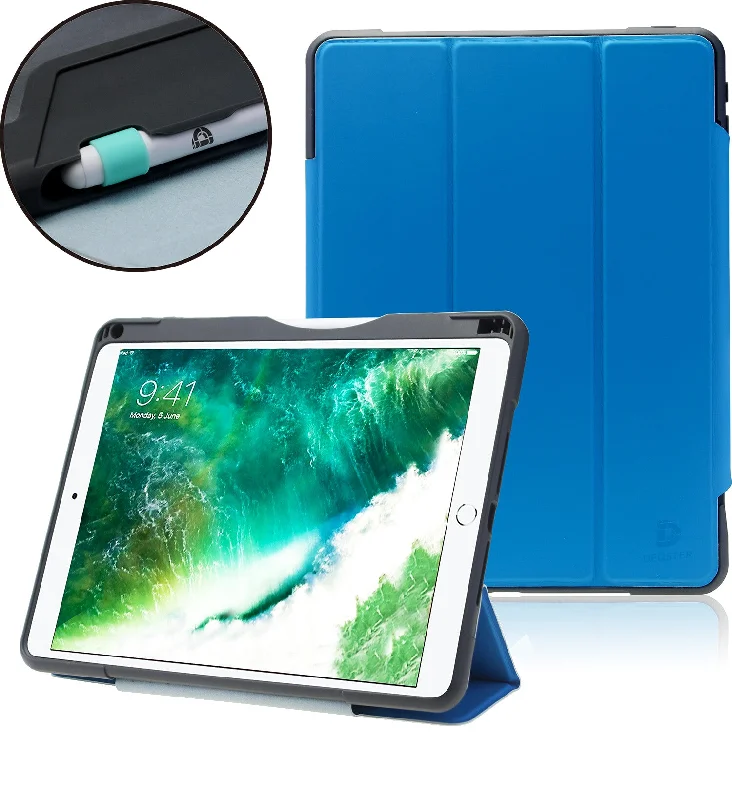 DEQSTER Rugged Case #RQ1 (2021) for 10.2"  iPad in Blue