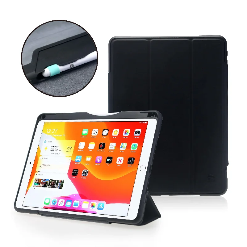 DEQSTER Rugged Case #RQ1 (2021) for 10.2" iPad in Black