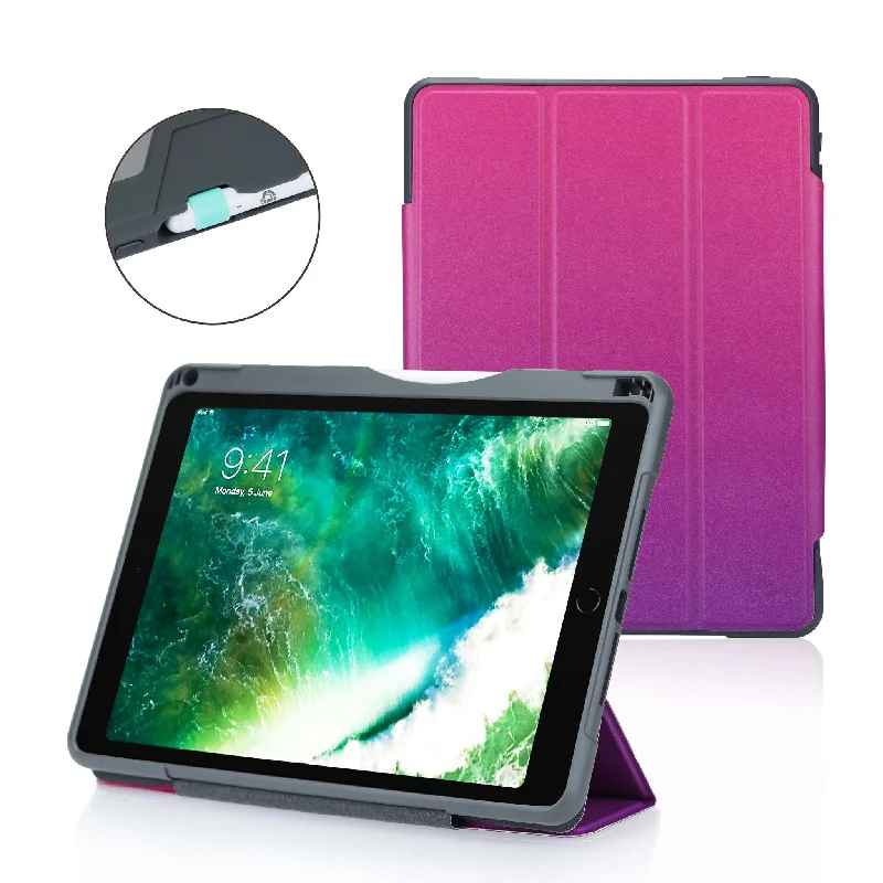 DEQSTER Rugged Case #RQ1 for 10.2" iPad in Pink Flow