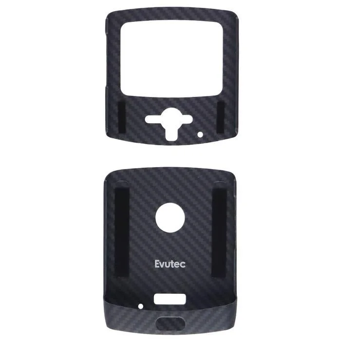 Evutec - Aramid Fiber Case Black for Motorola Moto Razr (2019)