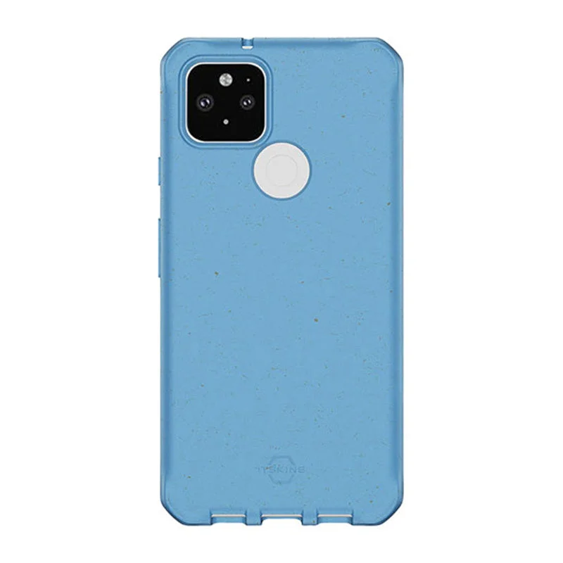 Feronia Bio - Terra DropSafe Biodegradable Case Blue for Google Pixel 5