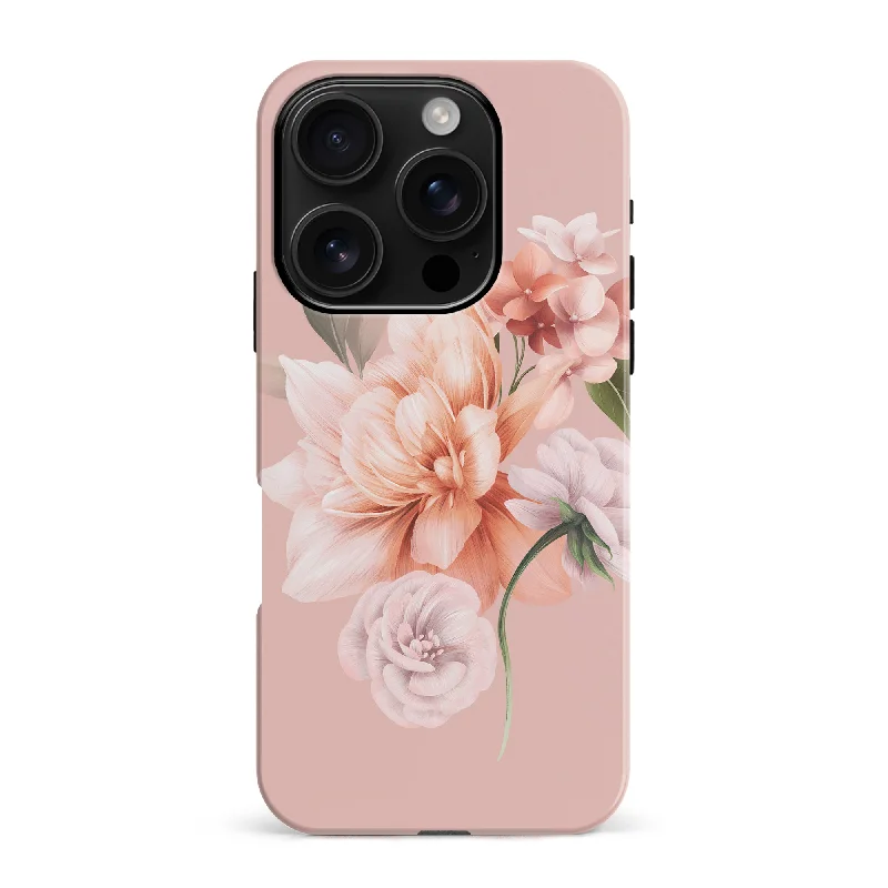 Full Bloom Phone Floral Case - Pink